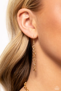 Possible Pendant - Gold Paparazzi Accessories