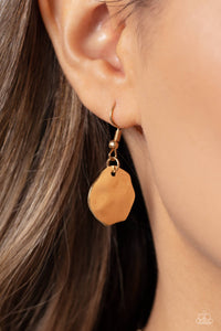 Hammered Horizons - Gold Paparazzi Accessories