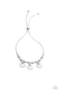 Romance Tale - Silver Paparazzi Accessories
