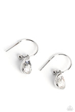 Load image into Gallery viewer, Teardrop Tassel - White Paparazzi Accessories
