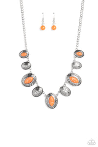 Textured Trailblazer - Orange Paparazzi Accessories