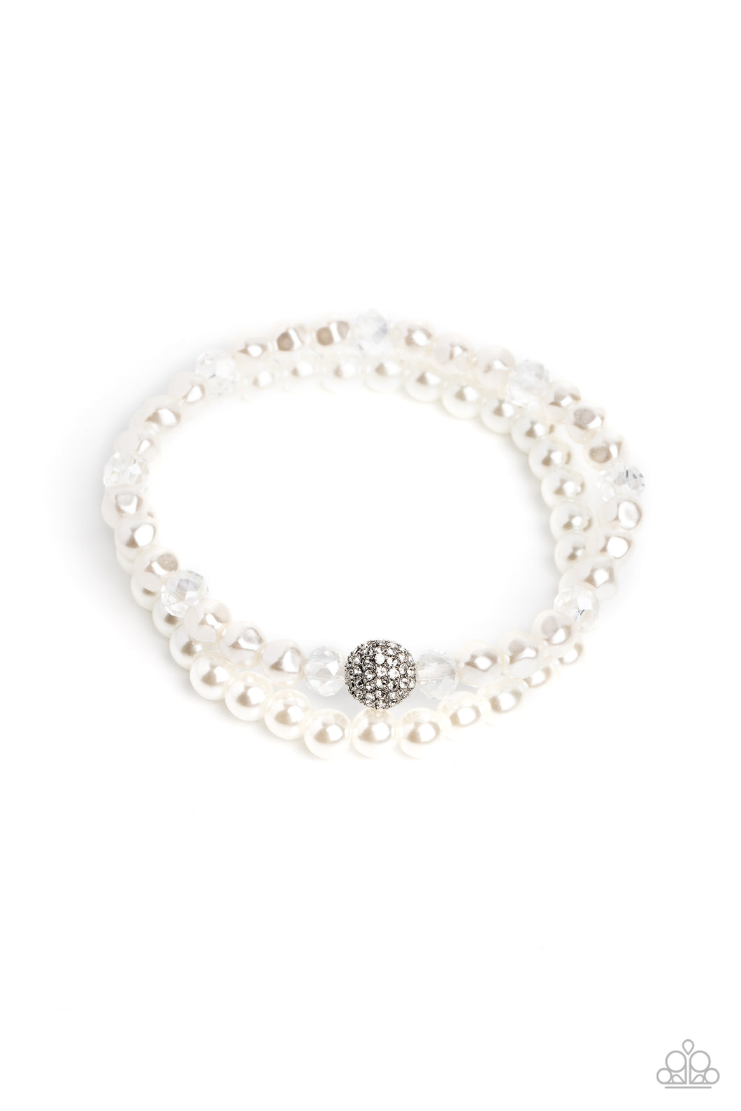 Countess Cutie - White Paparazzi Accessories