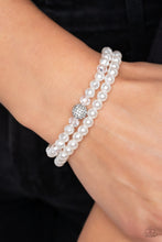 Load image into Gallery viewer, Countess Cutie - White Paparazzi Accessories
