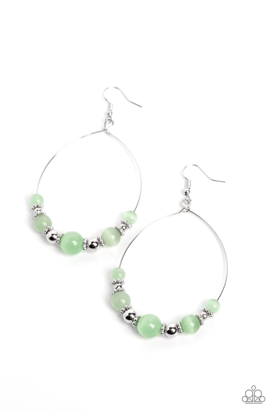 Cats Eye Charisma - Green Paparazzi Accessories