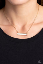 Load image into Gallery viewer, Devoted Darling - Gold Paparazzi Accessories
