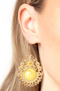 Welcoming Whimsy - Yellow Paparazzi Accessories