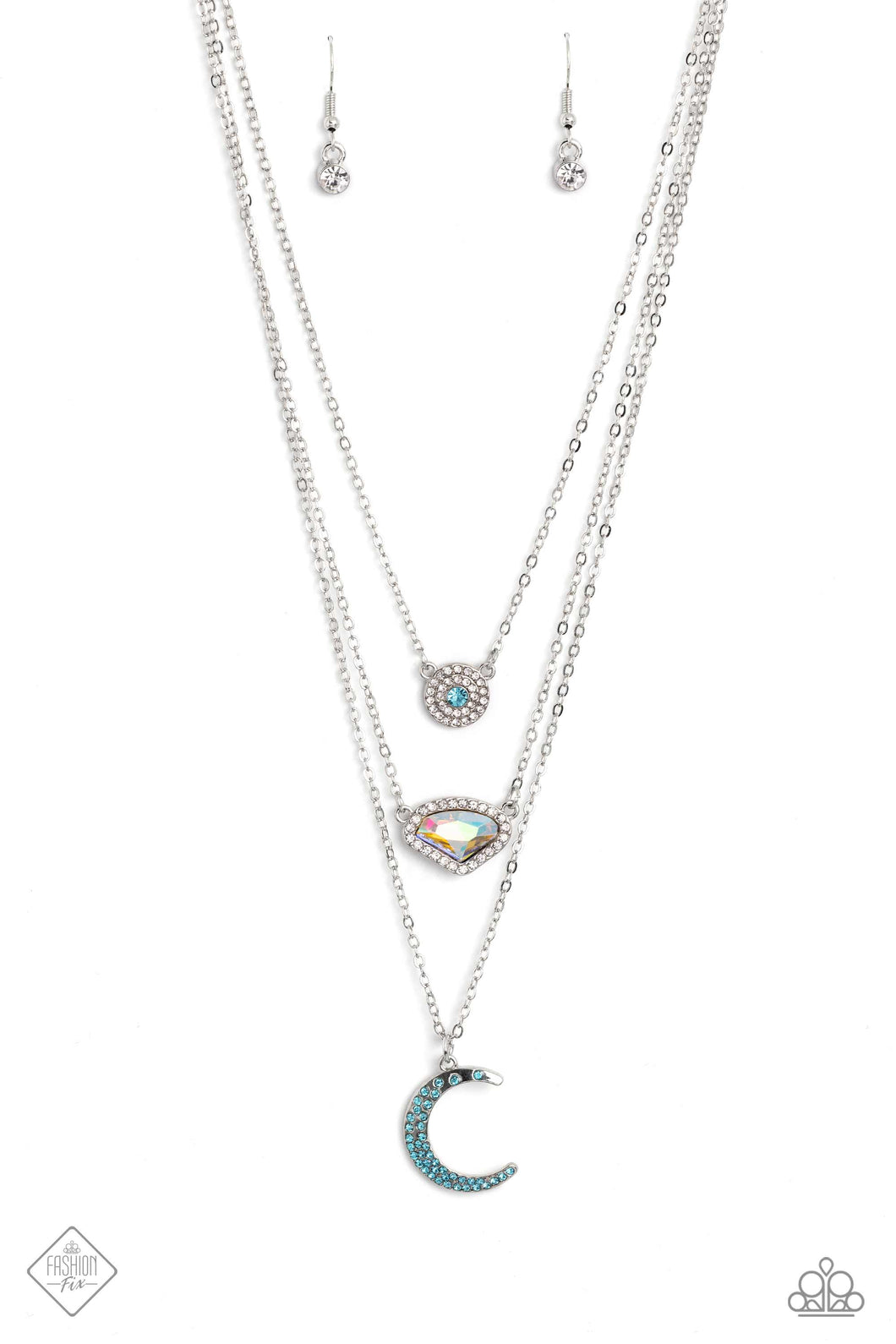 Lunar Lineup - Blue Paparazzi Accessories