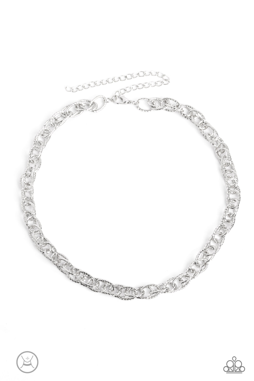 If I Only Had a CHAIN - Silver Paparazzi Accessories