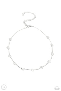 Public Display of Affection - Silver Paparazzi Accessories
