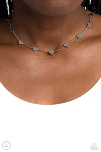 Public Display of Affection - Silver Paparazzi Accessories