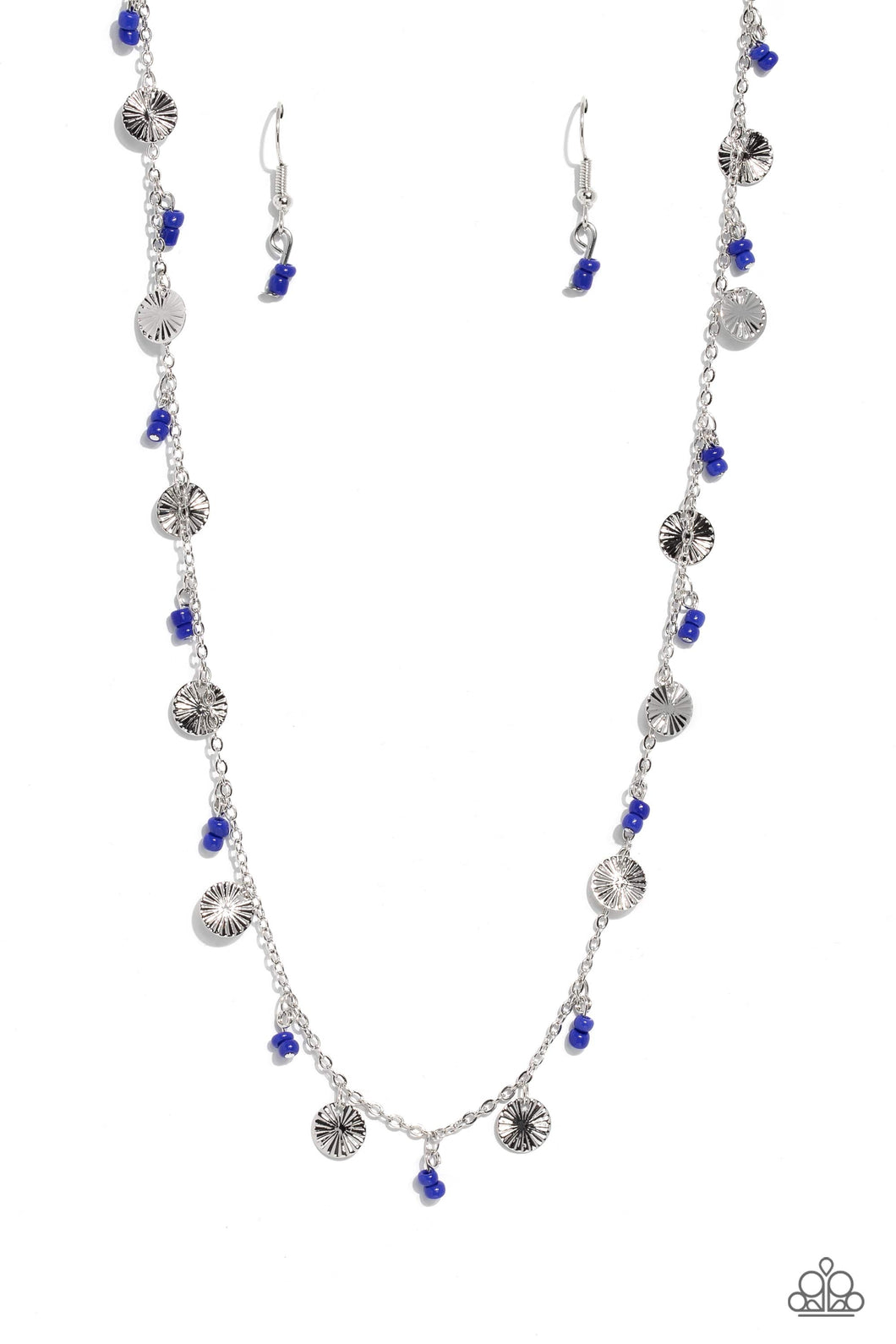 Sand Dollar Sass - Blue Paparazzi Accessories