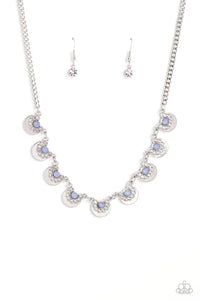 Grandiose Grace - Blue Paparazzi Accessories