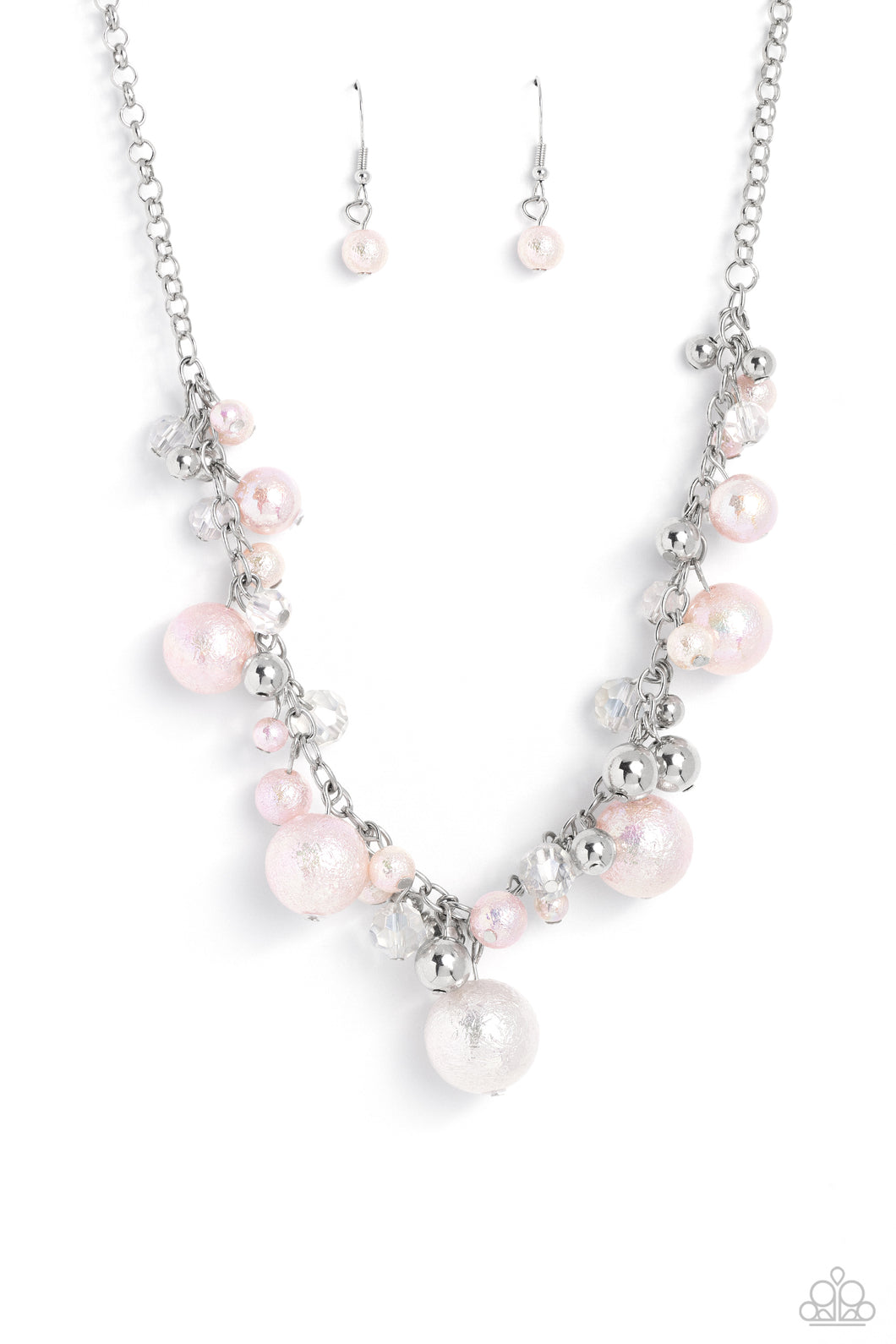 Scratched Shimmer - Pink Paparazzi Accessories