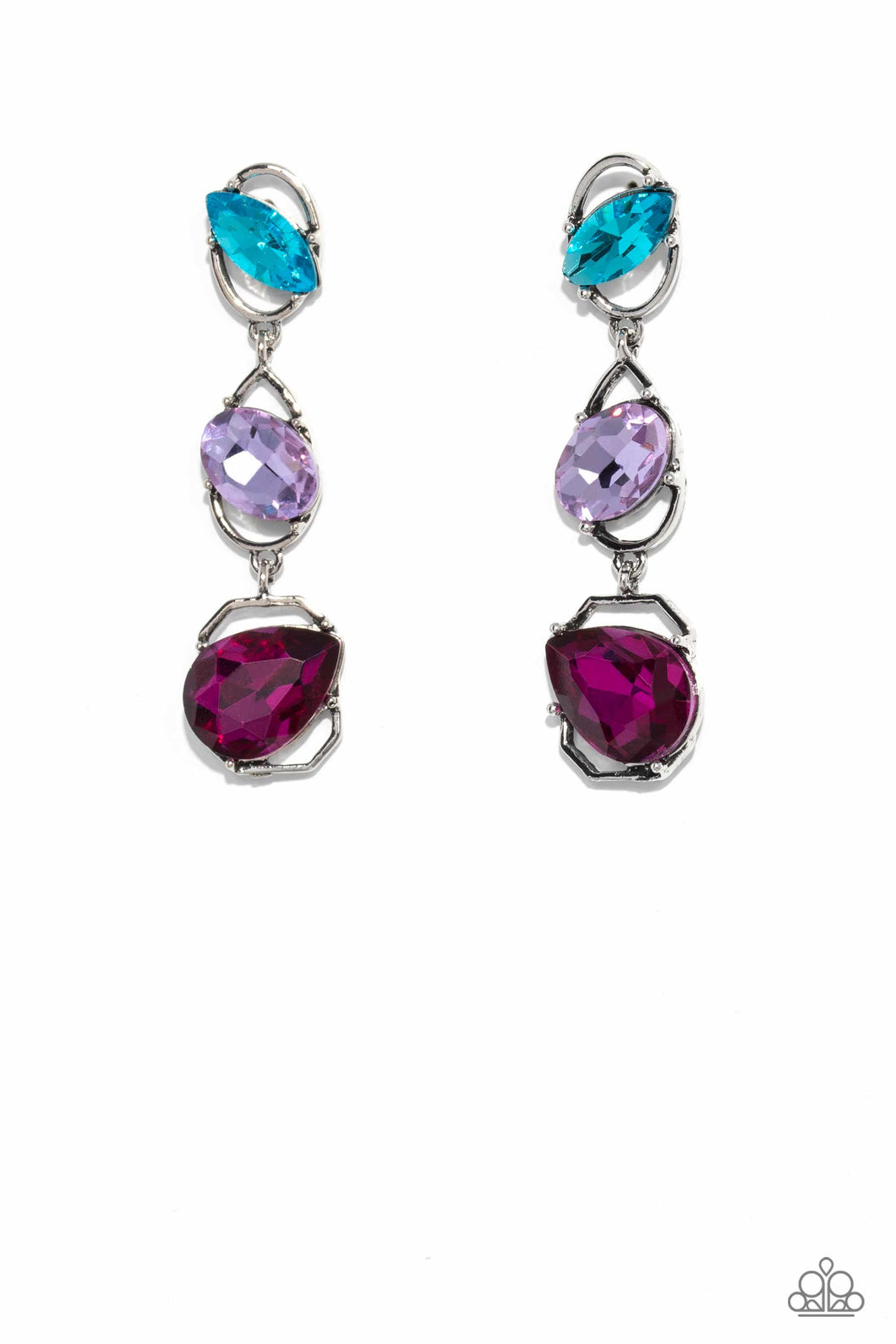 Dimensional Dance - Multi Paparazzi Accessories