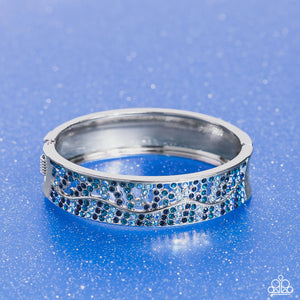 Wavy Whimsy - Blue Paparazzi Accessories