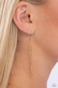 Leave Your Initials - Gold - J Paparazzi Accessories