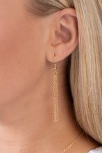 Load image into Gallery viewer, Leave Your Initials - Gold - M Paparazzi Accessories
