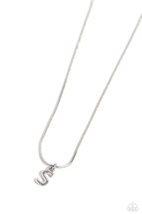 Seize the Initial - Silver - S Paparazzi Accessories