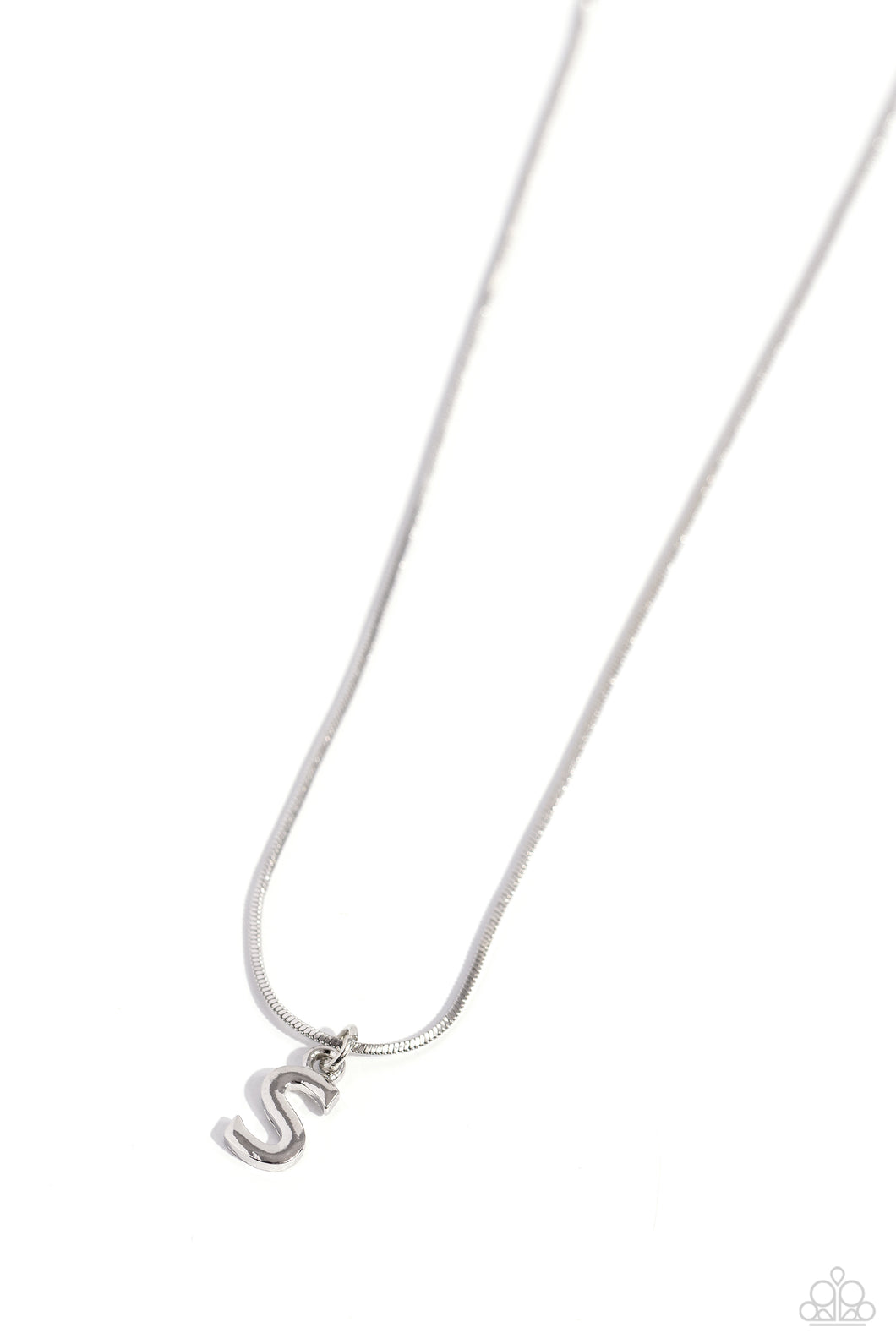 Seize the Initial - Silver - S Paparazzi Accessories