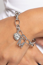 Load image into Gallery viewer, Guess Now Its INITIAL - White - M Paparazzi Accessories
