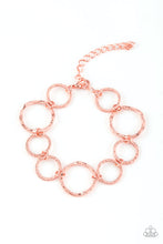 Load image into Gallery viewer, Ring Up The Curtain - Copper Paparazzi Accessories
