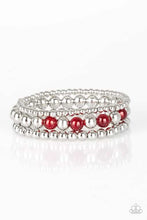 Load image into Gallery viewer, Paparazzi Accessories - Always On The GLOW - Red

