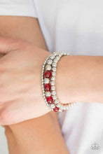 Load image into Gallery viewer, Paparazzi Accessories - Always On The GLOW - Red
