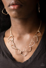 Load image into Gallery viewer, Unbreak My Heart - Rose Gold Paparazzi Accessories

